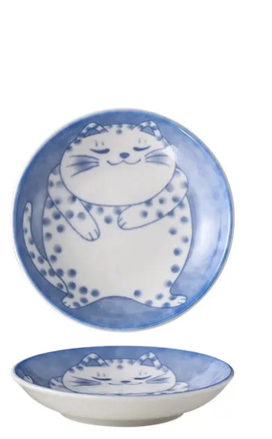 Peinture souvenirs sur assiettes en céramique.